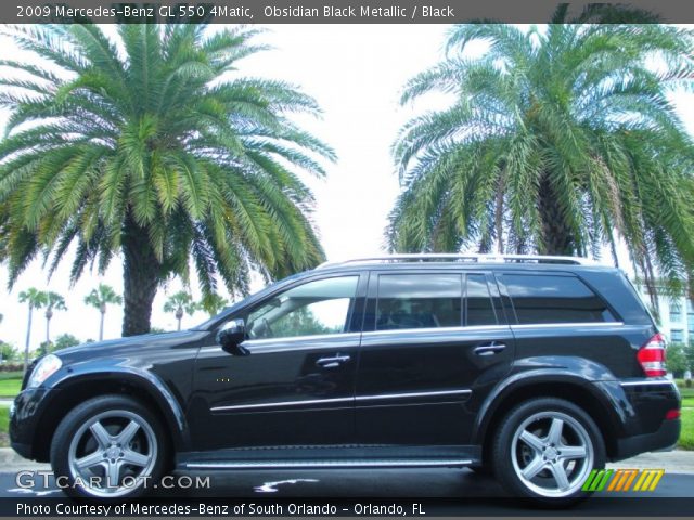 2009 Mercedes-Benz GL 550 4Matic in Obsidian Black Metallic