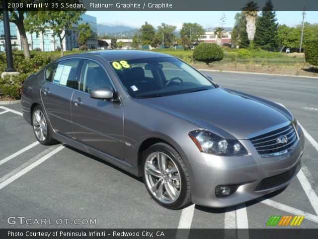 2008 Infiniti M 35 S Sedan in Platinum Graphite