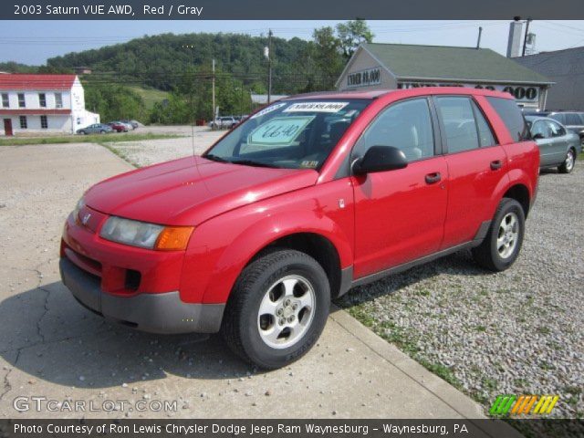 2003 Saturn VUE AWD in Red