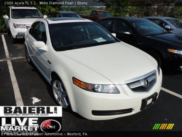 2006 Acura TL 3.2 in White Diamond Pearl