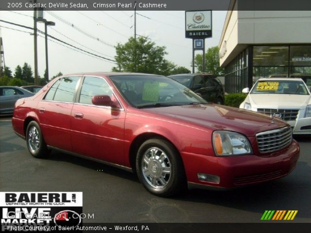 2005 Cadillac DeVille Sedan in Crimson Pearl