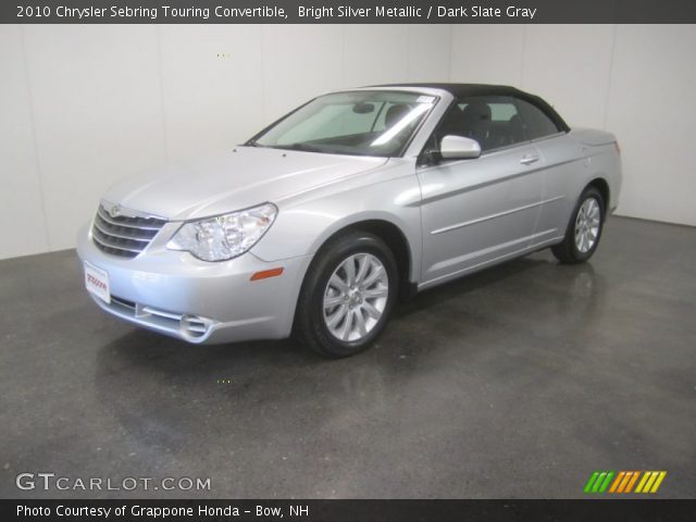 2010 Chrysler Sebring Touring Convertible in Bright Silver Metallic