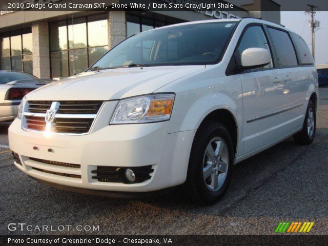 2010 Dodge Grand Caravan SXT in Stone White