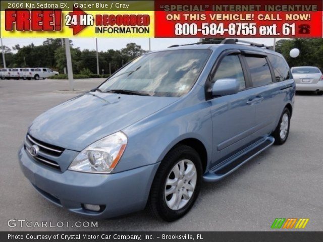 2006 Kia Sedona EX in Glacier Blue