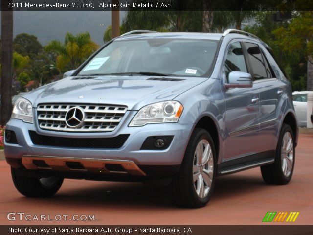 2011 Mercedes-Benz ML 350 in Alpine Rain Metallic