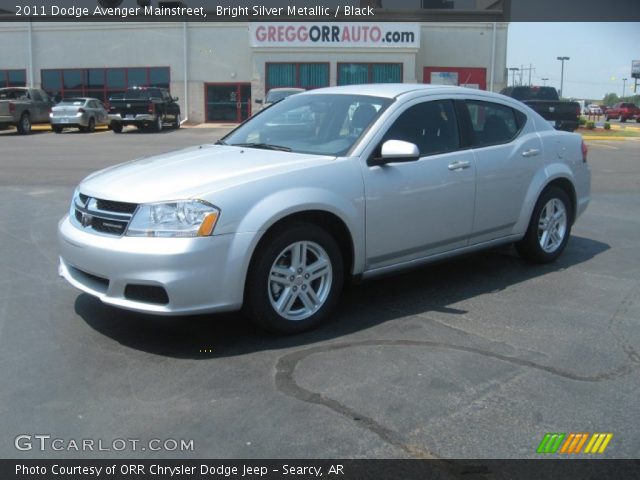 2011 Dodge Avenger Mainstreet in Bright Silver Metallic