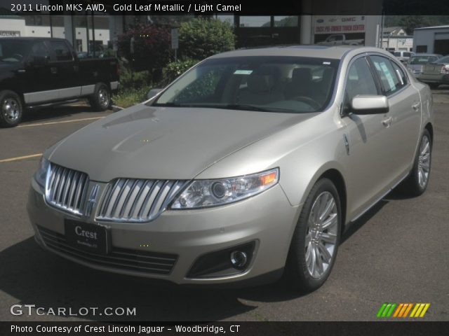 2011 Lincoln MKS AWD in Gold Leaf Metallic