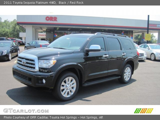 2011 Toyota Sequoia Platinum 4WD in Black