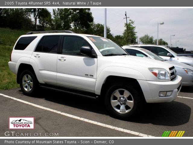2005 Toyota 4Runner SR5 4x4 in Natural White