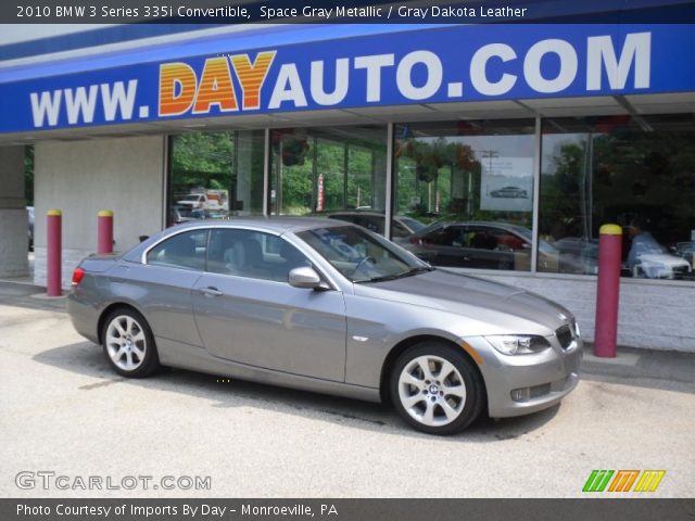 2010 BMW 3 Series 335i Convertible in Space Gray Metallic