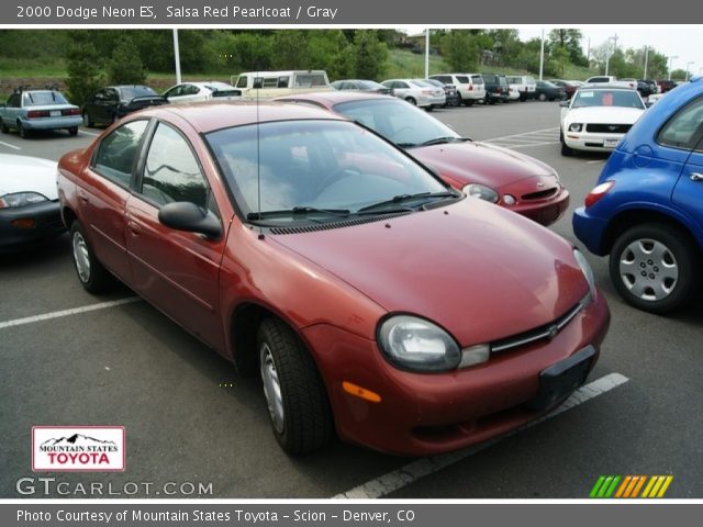 2000 Dodge Neon ES in Salsa Red Pearlcoat