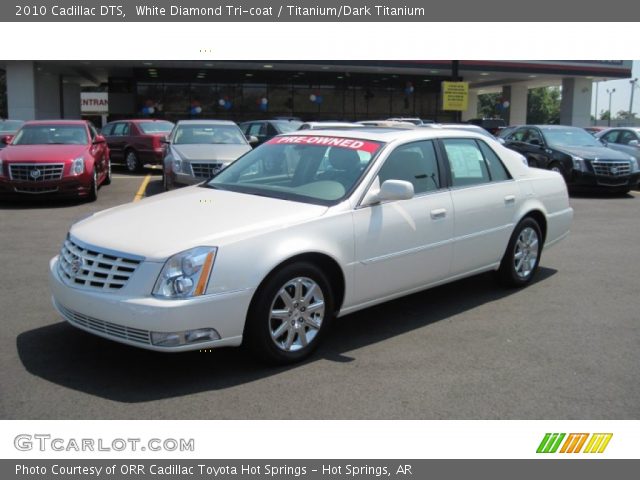 2010 Cadillac DTS  in White Diamond Tri-coat