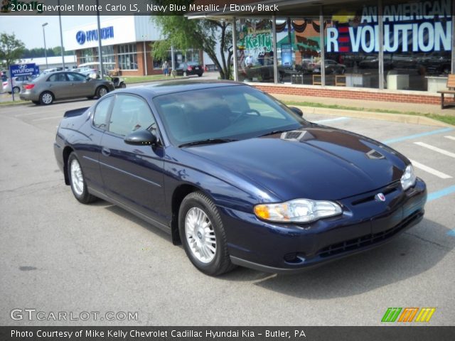 2001 Chevrolet Monte Carlo LS in Navy Blue Metallic