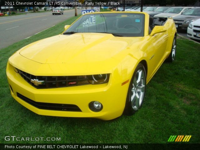 2011 Chevrolet Camaro LT/RS Convertible in Rally Yellow