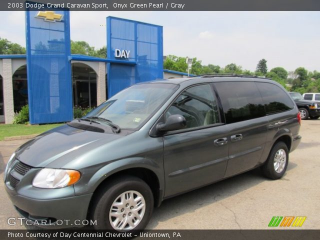 2003 Dodge Grand Caravan Sport in Onyx Green Pearl