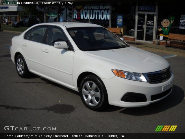 2010 Kia Optima LX in Clear White