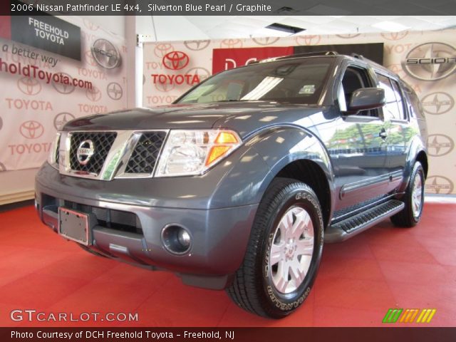 2006 Nissan Pathfinder LE 4x4 in Silverton Blue Pearl