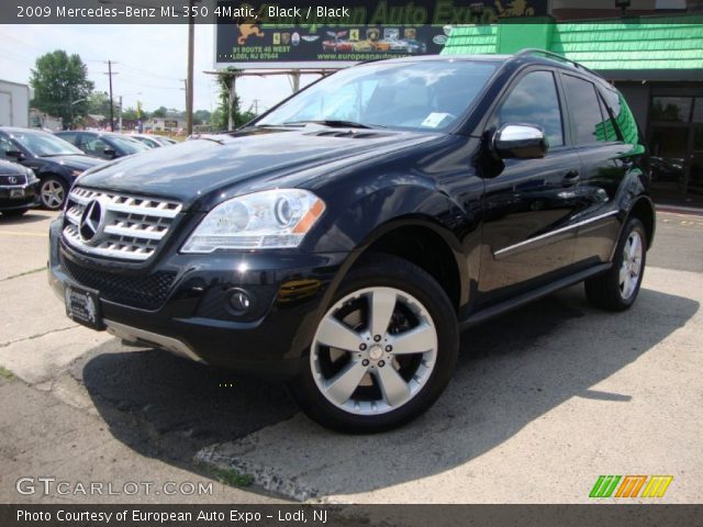 2009 Mercedes-Benz ML 350 4Matic in Black