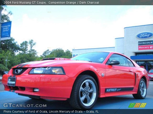 2004 Ford Mustang GT Coupe in Competition Orange