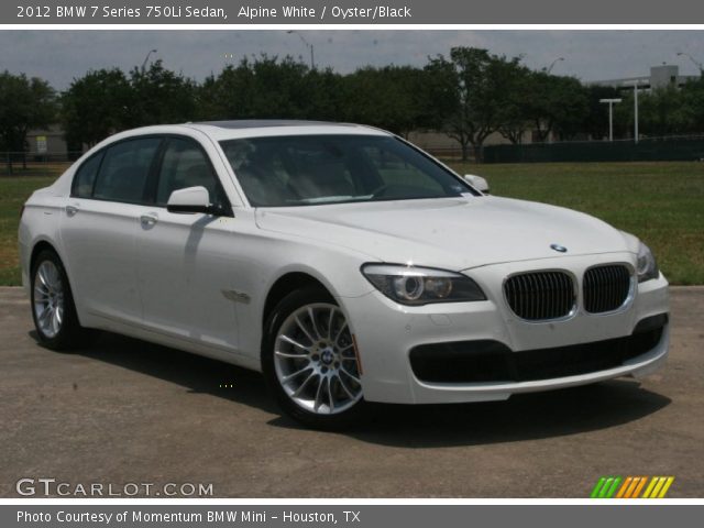 2012 BMW 7 Series 750Li Sedan in Alpine White