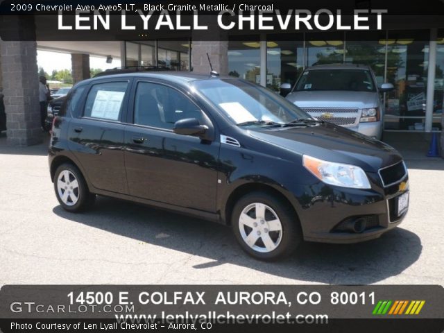2009 Chevrolet Aveo Aveo5 LT in Black Granite Metallic