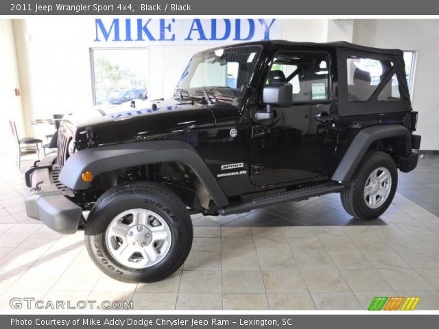 2011 Jeep Wrangler Sport 4x4 in Black