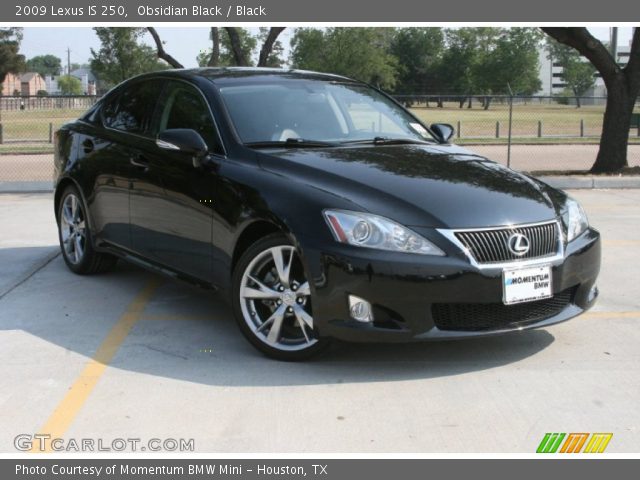 2009 Lexus IS 250 in Obsidian Black
