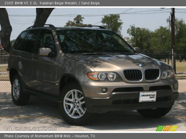 2005 BMW X5 3.0i in Kalahari Beige Metallic