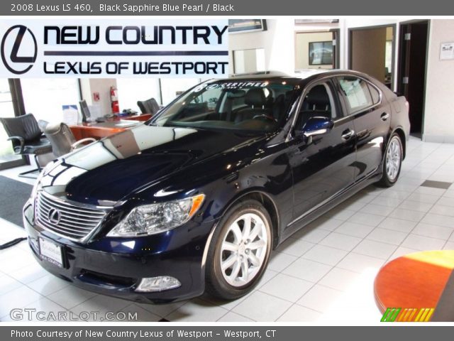 2008 Lexus LS 460 in Black Sapphire Blue Pearl