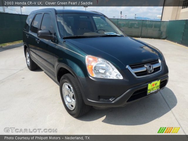 2003 Honda CR-V LX in Clover Green Pearl