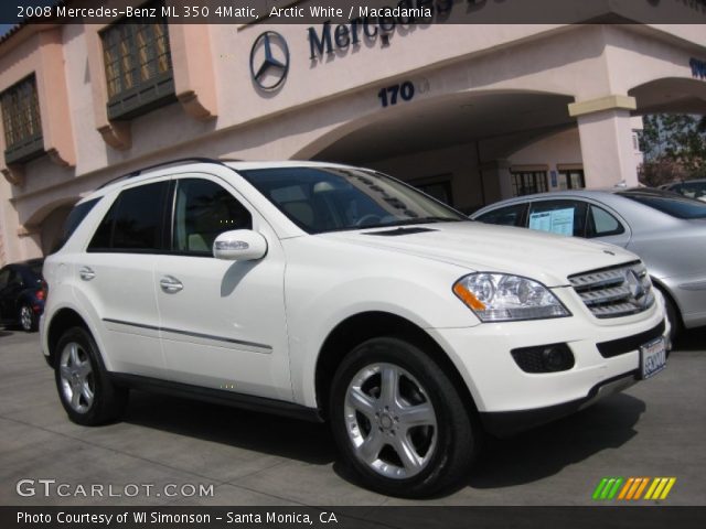 2008 Mercedes-Benz ML 350 4Matic in Arctic White