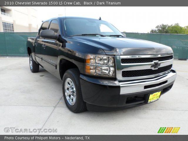 2010 Chevrolet Silverado 1500 LS Crew Cab in Black