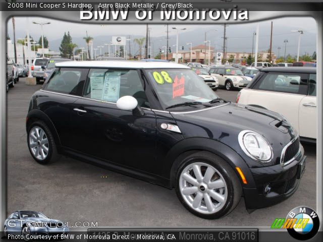 2008 Mini Cooper S Hardtop in Astro Black Metallic