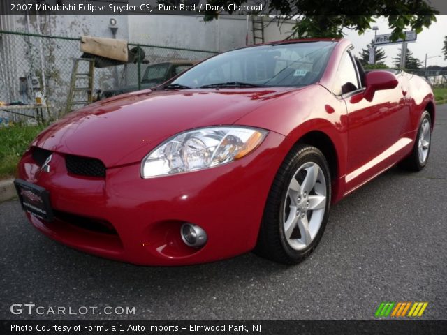 2007 Mitsubishi Eclipse Spyder GS in Pure Red