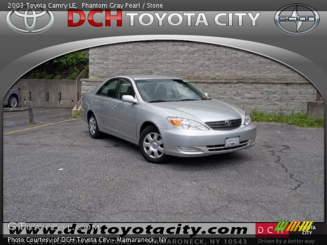 2003 Toyota Camry LE in Phantom Gray Pearl