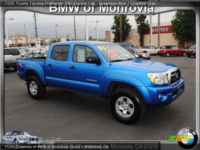 2005 Toyota Tacoma PreRunner TRD Double Cab in Speedway Blue