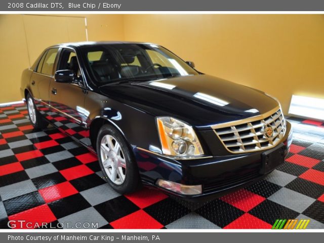 2008 Cadillac DTS  in Blue Chip
