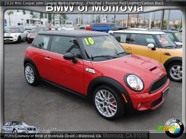 2010 Mini Cooper John Cooper Works Hardtop in Chili Red