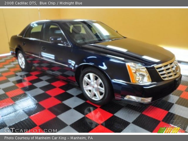 2008 Cadillac DTS  in Blue Chip