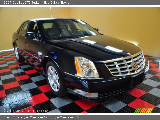 2007 Cadillac DTS Sedan in Blue Chip