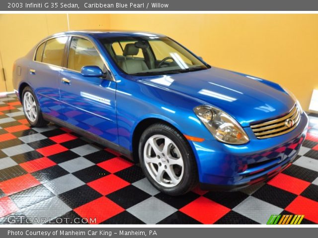 2003 Infiniti G 35 Sedan in Caribbean Blue Pearl