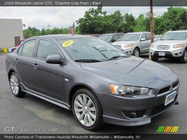 2009 Mitsubishi Lancer GTS in Graphite Gray Pearl