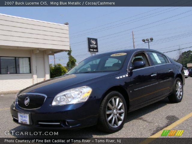 2007 Buick Lucerne CXS in Ming Blue Metallic