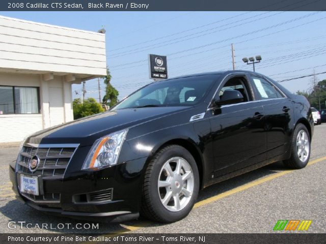 2008 Cadillac CTS Sedan in Black Raven