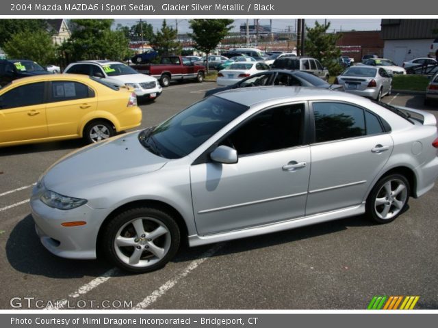 2004 Mazda MAZDA6 i Sport Sedan in Glacier Silver Metallic
