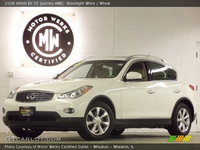 2008 Infiniti EX 35 Journey AWD in Moonlight White