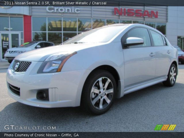 2011 Nissan Sentra 2.0 SR in Brilliant Silver Metallic