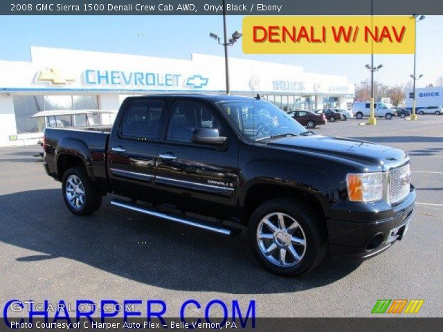 2008 GMC Sierra 1500 Denali Crew Cab AWD in Onyx Black