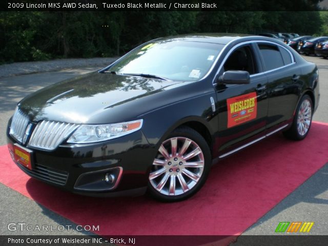 2009 Lincoln MKS AWD Sedan in Tuxedo Black Metallic