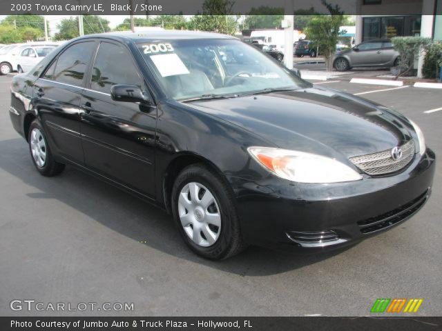 2003 Toyota Camry LE in Black